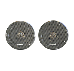 Haut parleur 1 jeu de 2 voies à encastrer 100 W Ø 130 mm