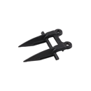 Doigt double pour barre de coupe CLAAS 0006762354 adaptable - BlackSteel©