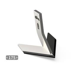 Aileron avec plaquettes carbure pour bineuse RIBOULEAU 10100014 adaptable