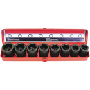 Coffret de 8 douilles à chocs 3/4" pro 6 pans | PRODIF