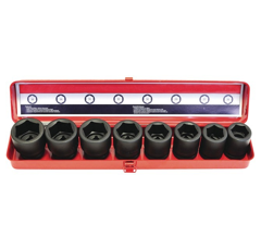 Coffret de 8 douilles à chocs 3/4" pro 6 pans | PRODIF
