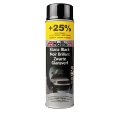 Peinture noire brillante HOLTS - 500 ml