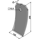 Scharspitze Väderstad Nachbau 101VAD15