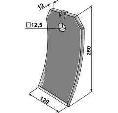 Scharspitze Väderstad Nachbau 101VAD15