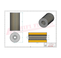 Filtre à gasoil adaptable HIFI FILTER SN977
