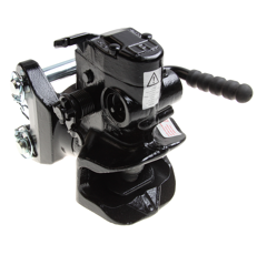 Zugmaul automatisch,absteckbar, quer, Ø 38 mm  700 800 900 1000 Schwarz  