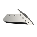 Soc carbure Droit à pointe boulonnée 16" avec aileron pour charrue KUHN HUARD 582864 adaptable