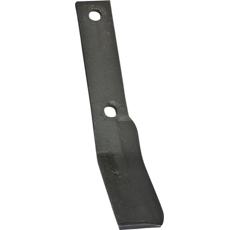 Lame gauche245x35mm pour Fraise/Rotavator BERTI adaptable 