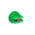 Flachstrahldüse ALBUZ APE AXI 80° 015 grün
