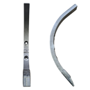 Soc de cultivateur carbure, renfort acier AMAZONE 78708916 adaptable