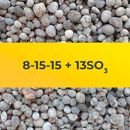 8-15-15 + 19SO3 - Fertilizante Granulado