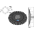 Disque ondulé ∅560x5 pour déchaumeur AGRISEM DIS-552 adaptable - Blacksteel©