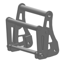 Interface d'accroche pour télescopique BOBCA adaptable