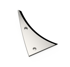 Étrave Droite carbure pour charrue KUHN HUARD 619200 adaptable