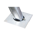 Dr. Reisacher Bodenplatte für Endpfahl P5E