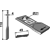 Couteau pour faucheuse PÖTTINGER 434976 adaptable - Blacksteel©
