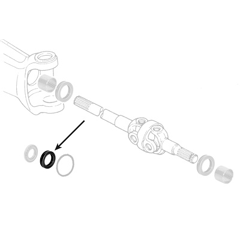 Buchse - Traktor LANDINI - MASSEY FERGUSON 3019955X1 - 3019956X1 - 3426892M1 Nachbau
