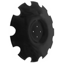 Disque crénelé METAL FACH POD-OGL-000718 adapt. Blacksteel©