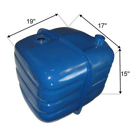 Réservoir à carburant pour tracteur FORD 83935630 adaptable