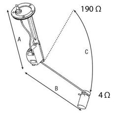 Tankgeber für Landmaschine DEUTZ 04411112 - Nachbau