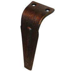 Dent de herse rotative réversible estampée FERABOLI 7A48011 adaptable