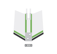 Lame de décompacteur carbure et rechargement KUHN K1800290 adaptable