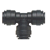 Raccord égal en T Ø 12,7 - 10 mm adaptable