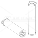 Filtre hydraulique adaptable HIFI FILTER SH74636SP