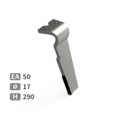 Dent de herse rotative Droite 2 plaquettes carbure FORIGO RLM 58001 adaptable