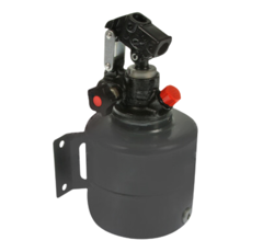 Pompe hydraulique réservoir métallique - 4 litres - Adaptable
