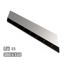 Mise Droite à souder carbure TOUTES MARQUES 360x110 mm adaptable