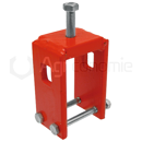 Halter 25 x 25 mm für Sämaschine - Nachbau