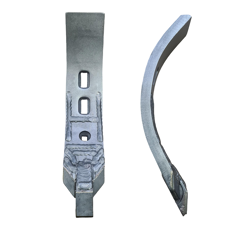 Soc de cultivateur en V carbure et rechargement LEMKEN 3374386 adaptable