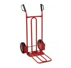 Diable avec bavette rabattable et roues gonflables 250kg | KS TOOLS