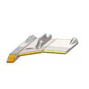 Lame gauche AGRICARB pour décompacteur AGRISEM adaptable