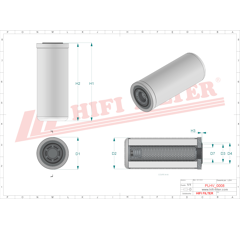 Filtre hydraulique adaptable HIFI FILTER SH67840V