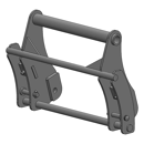 Interface d'accroche pour télescopique FAUCHEUX B adaptable