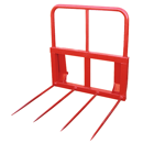 Fourche à balles frontal 4 dents pour chargeur 77875502 adaptable