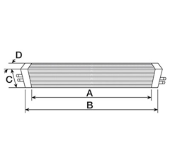 Verdampfer für Traktor DEUTZ - LAMBOURGHINI 0.010.2045.0 - Nachbau