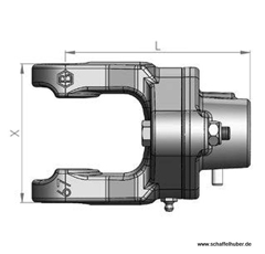 Scherbolzenkupplung BBTL67345610A- 36 Benzi