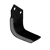 Lame droite pour Fraise/Rotavator SICMA 4812425 adaptable - Blacksteel©