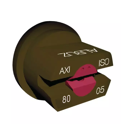 Buse pulvérisateur à jet plat AXI 80° 05 Marron -  ALBUZ