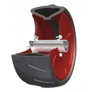 Roue complète FARMFLEX 370 x 165 mm pour semoir KUHN 819900 adaptable