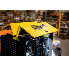 Compresseur mobile diesel MAC3 MSP 12000 Stage V sur essieu freiné