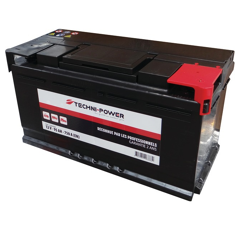 Batterie tracteur 12v 95Ah 750A + à droite | TECHNI-POWER
