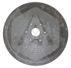Disque lisse plat Ø 340 x 123 mm pour semoir adaptable