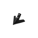 Soc triangulaire 200 x 6 mm adaptable - Blacksteel©