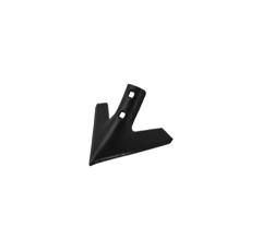 Soc triangulaire 200 x 6 mm adaptable - Blacksteel©