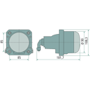 Phare principal H7 12 V gauche/droite pour FENDT G334900160020 HELLA