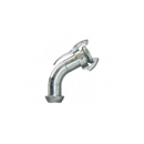 Coude 45° mâle / femelle galva PERROT